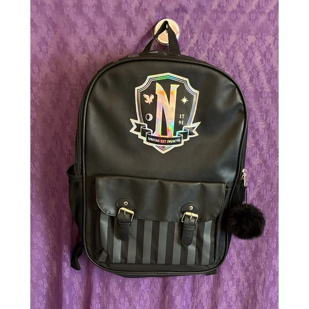 Wednesday Never more Academy Backpack